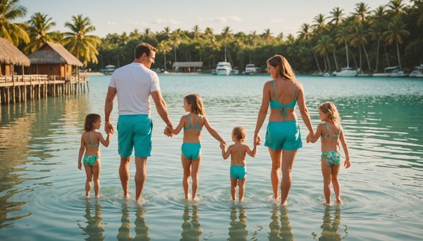 Vacances en famille en village vacances les pieds dans leau